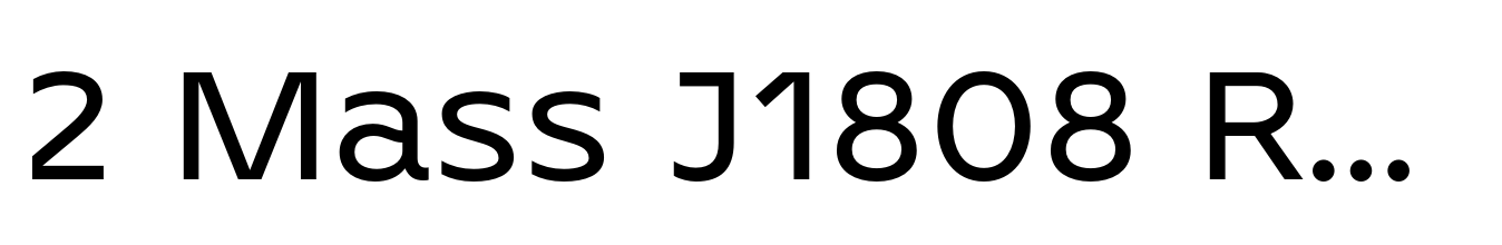 2 Mass J1808 Regular